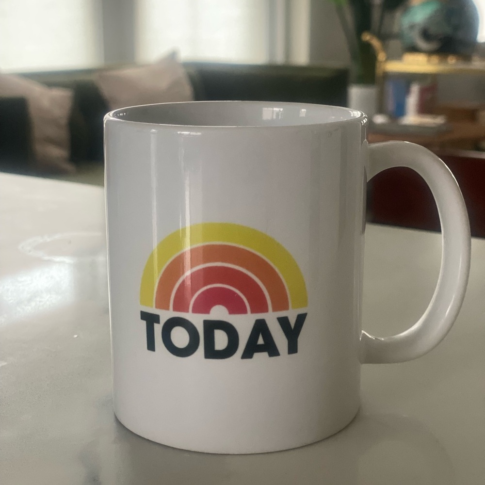 Today Show White Ceramic Mug